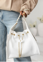 Skórzana Tasche Celestia Weiß