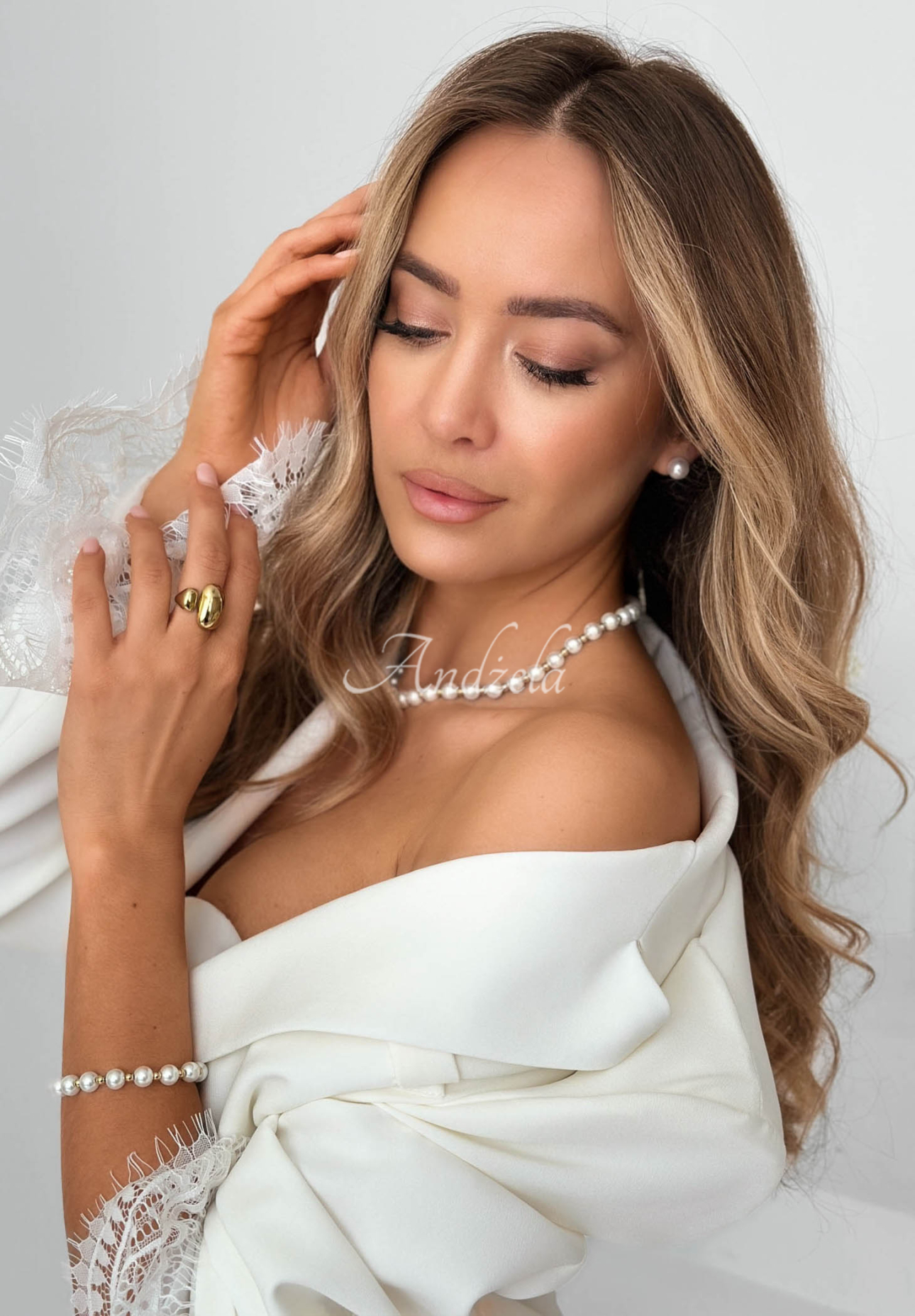 Perlenkette Pearl Harmony Gold