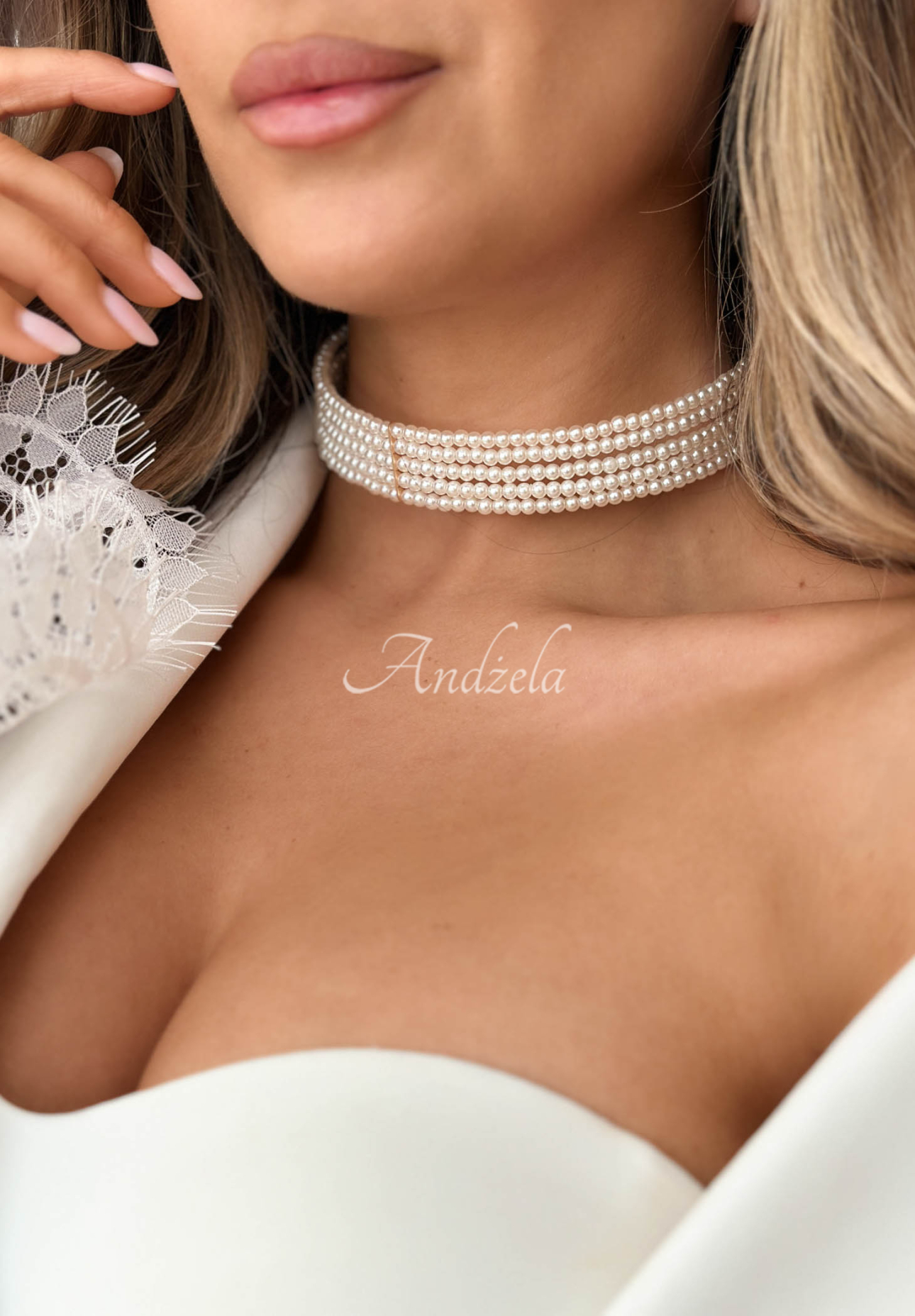 Perlenkette Elegant Pearl Gold