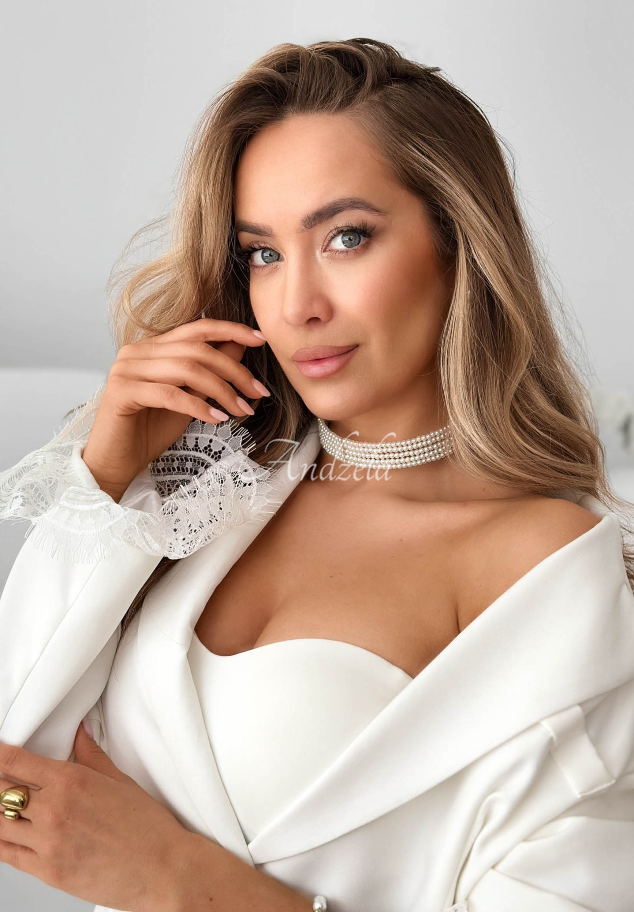 Perlenkette Elegant Pearl Gold