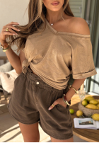 Jeans Shorts Safari Trip Gelb