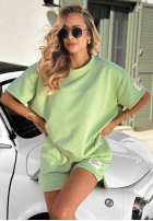 Set T-Shirt i krótkie spodenki Sporty Summer Ecru