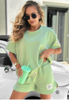 Set T-Shirt i krótkie spodenki Sporty Summer Ecru