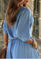 Hemd z kieszonką Italian Sky Blau