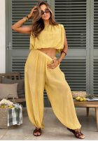 Set top i Hose Pretty Jasmine Gelb