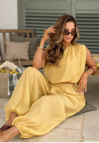 Set top i Hose Pretty Jasmine Gelb