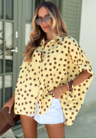 Hemd w Punkte Hello Bellissima Weiß