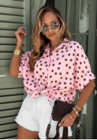 Hemd w Punkte Hello Bellissima Weiß