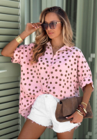 Hemd w Punkte Hello Bellissima Weiß