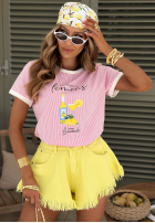 Jeans Shorts z szerokimi nogawkami Endless Blue Blau