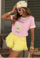 Jeans Shorts z szerokimi nogawkami Endless Blue Blau