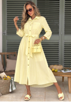 Koszulowa Kleid maxi w paski Julieta Rosa