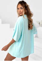 T-Shirt z nadrukiem Baguette Gelb