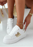 Sportschuhe Sunny Walks biało-Gold