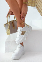 Sportschuhe Sunny Walks biało-Gold