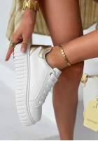 Sportschuhe Sunny Walks biało-Gold