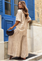 Lniana Hemd Capri Sunshine Beige