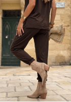 Set Bluse i Hose Sandy Touch Beige