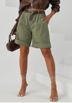 Krótkie spodenki z paskiem Sun Honey Weiß