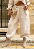 Material Hose joggery Sunny Shore Beige