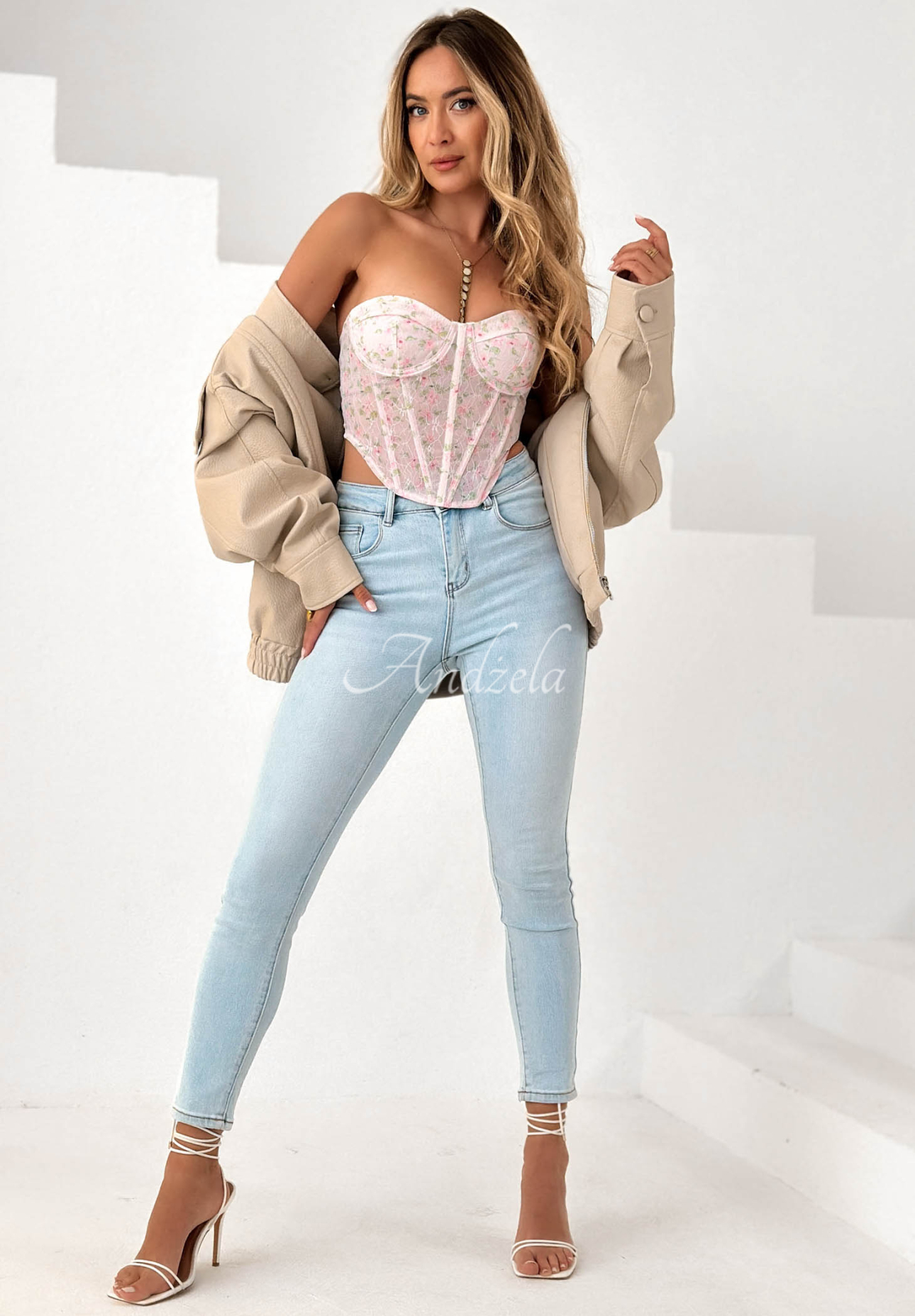 Korsett-Top Sweet Me Puderrosa