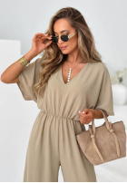 Kleid maxi w panterkę Wild Jungle Beige