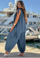 Set top i Hose joggery Sun Flame Camel