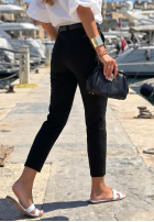 Bawełniane Hose Chinohose Sunny Bari Schwarz