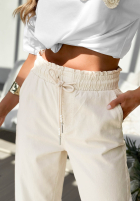 Material Hose z gumką Taille