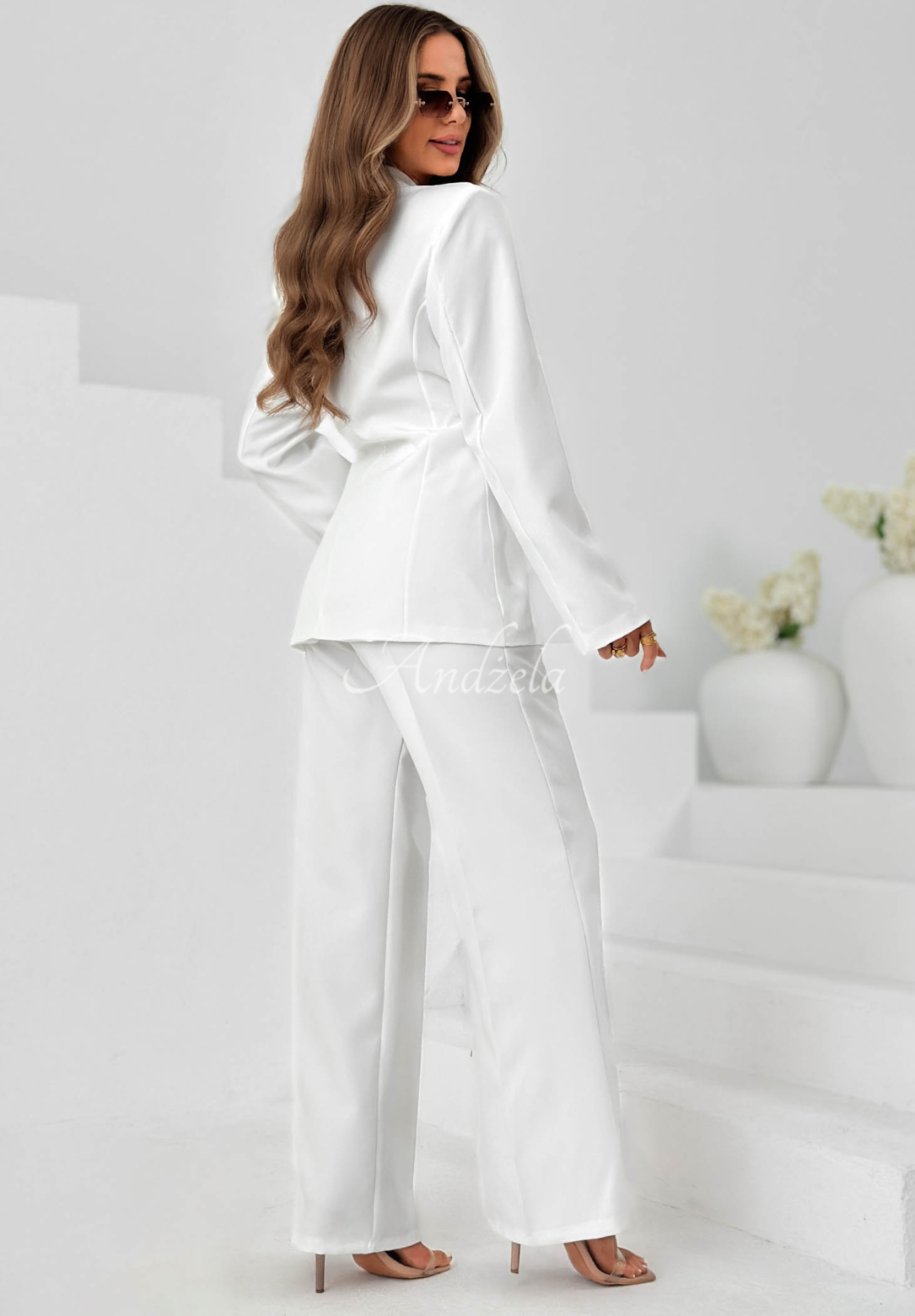 Eleganter Damenanzug Sunset Atelier Ecru
