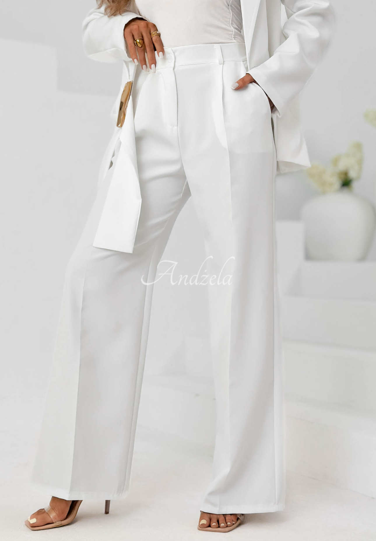 Eleganter Damenanzug Sunset Atelier Ecru