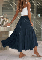 Rock maxi z falbankami Pretty Estrella Rot