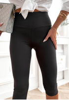 Leggings capri Maybe Tomorrow Schwarz