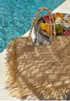 Pleciona Tasche Sunlit Weave Beige