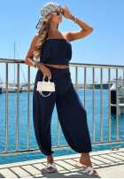 Wiskozowy Set top i Hose haremki Solar Kiss Mokkafarben