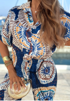 Hemd Mit Muster Ocean Fresco Dunkelblau
