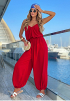 Długi Jumpsuit na ramiączkach Salt Breeze Blau