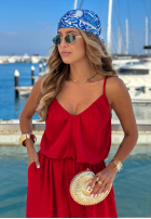 Długi Jumpsuit na ramiączkach Salt Breeze Blau
