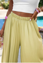 Viskose-Hose wide leg Letter To Summer Olivgrün