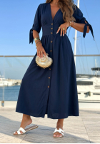 Kleid maxi Watching The Sunrise Beige