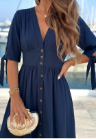 Kleid maxi Watching The Sunrise Beige