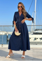 Kleid maxi Watching The Sunrise Beige