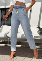 Material Hose z gumką Taille