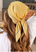 Halstuch w Punkte Simply Dots Gelb