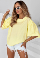 Bluse z bufkami Sweet Summer Dunkelblau