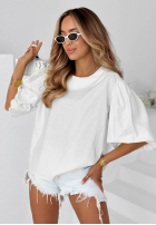 Bluse z bufkami Sweet Summer Dunkelblau