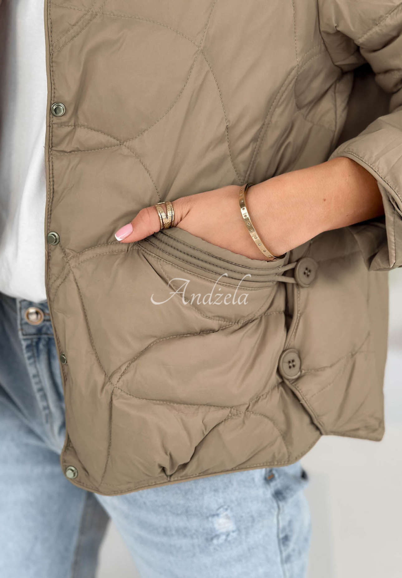 Daunenjacke Already Gone Beige