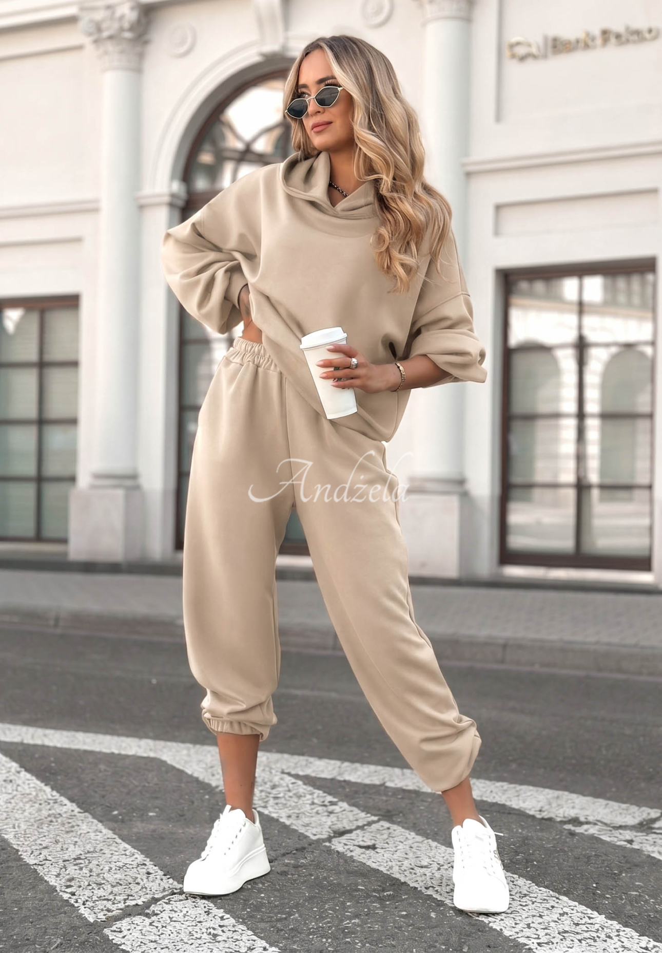 Trainingsanzug-Set Remember About You Beige