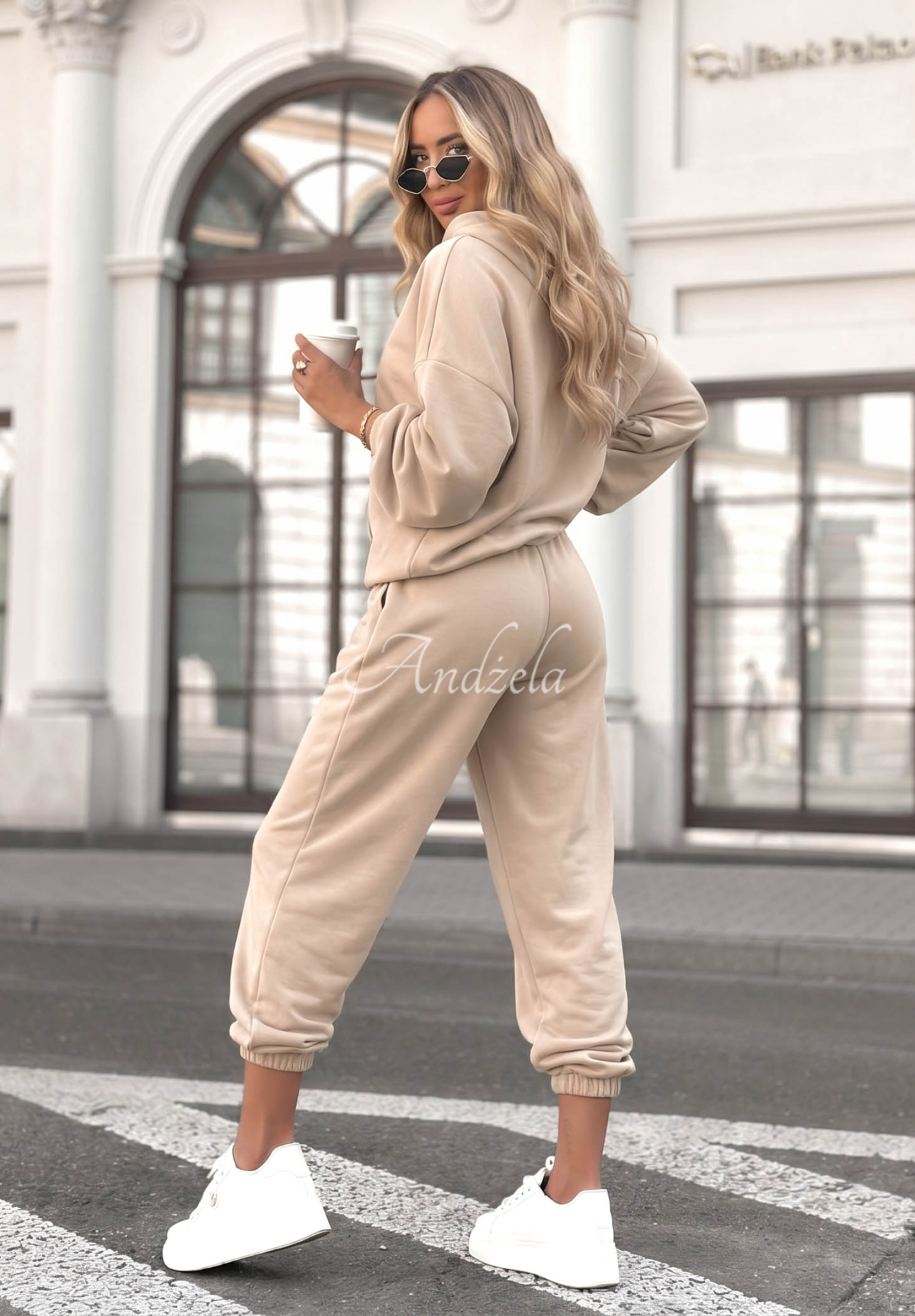 Trainingsanzug-Set Remember About You Beige