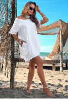 Kleid z krótkimi rękawami Light Feeling Olivgrün